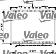 VALEO 735528 Radiator, engine cooling