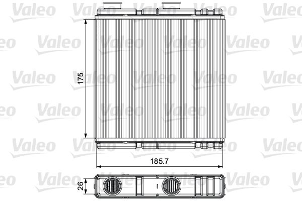 VALEO 811543 Heat Exchanger, interior heating