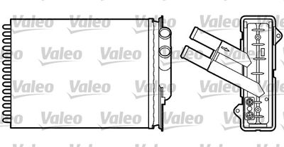Heat Exchanger, interior heating VALEO 812049