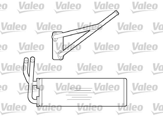 VALEO 812072 Heat Exchanger, interior heating