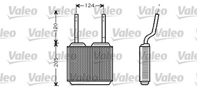 Heat Exchanger, interior heating VALEO 812146