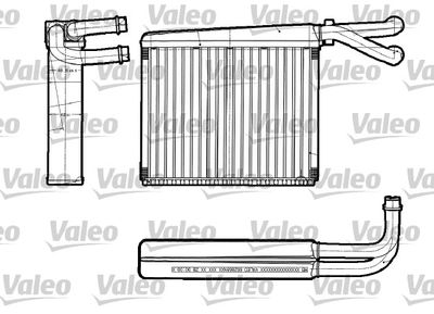Heat Exchanger, interior heating VALEO 812251