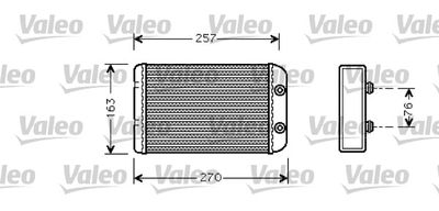 Heat Exchanger, interior heating VALEO 812329