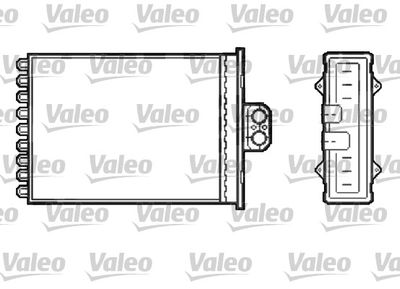 Heat Exchanger, interior heating VALEO 812388