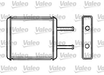 Heat Exchanger, interior heating VALEO 812412