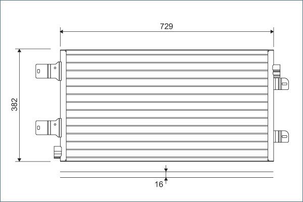VALEO 814003 Condenser, air conditioning