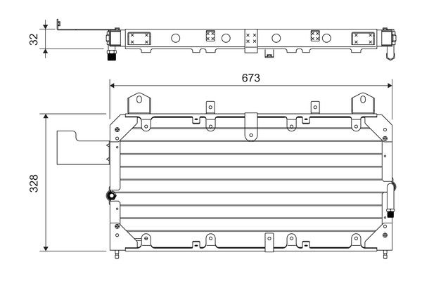 VALEO 814062 Condenser, air conditioning