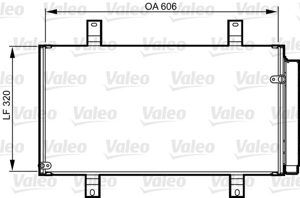 VALEO 814215 Condenser, air conditioning