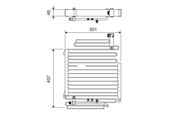VALEO 814296 Condenser, air conditioning