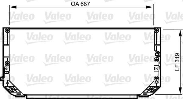 VALEO 814298 Condenser, air conditioning