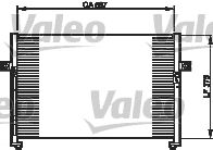 Condenser, air conditioning VALEO 814336