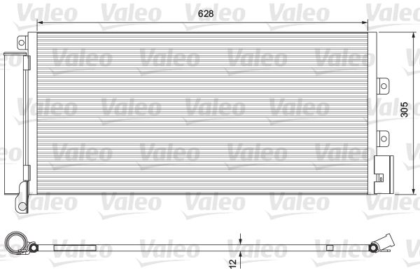 VALEO 814385 Condenser, air conditioning