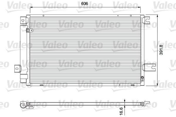 VALEO 814414 Condenser, air conditioning