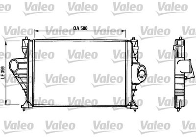 Charge Air Cooler VALEO 816823