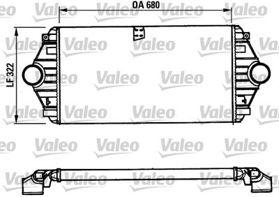 Charge Air Cooler VALEO 816851