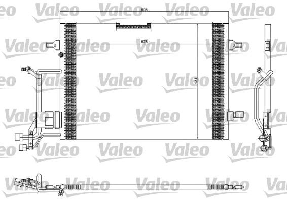 VALEO 816967 Condenser, air conditioning