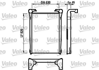 Charge Air Cooler VALEO 816978
