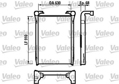Charge Air Cooler VALEO 816979
