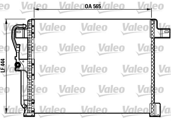 VALEO 817023 Condenser, air conditioning