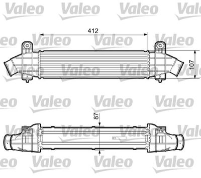 Charge Air Cooler VALEO 817238