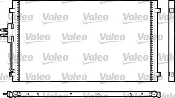 VALEO 817477 Condenser, air conditioning
