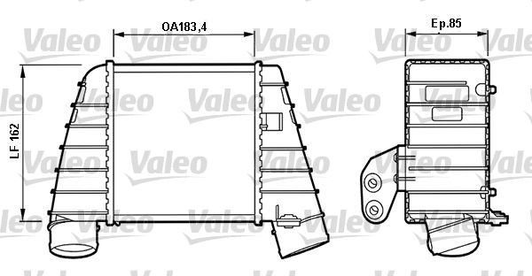 VALEO 817488 Charge Air Cooler