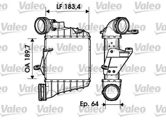 VALEO 817558 Charge Air Cooler