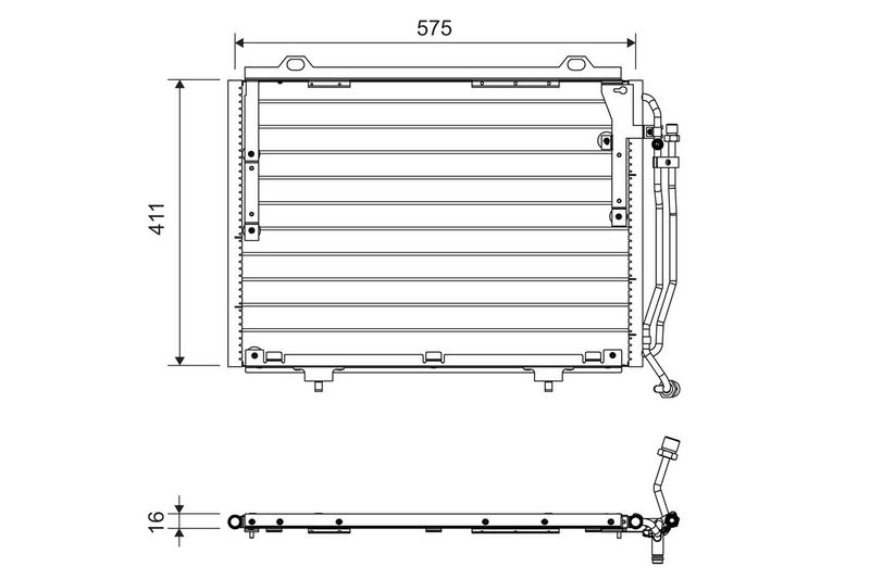 VALEO 817563 Condenser, air conditioning