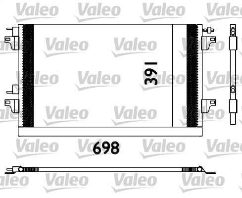 VALEO 817568 Condenser, air conditioning