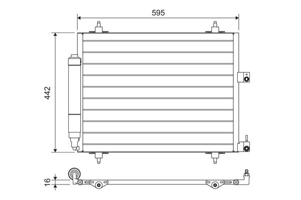 VALEO 817579 Condenser, air conditioning