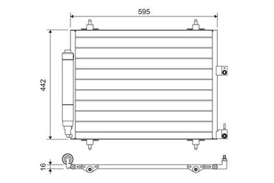 Condenser, air conditioning VALEO 817579
