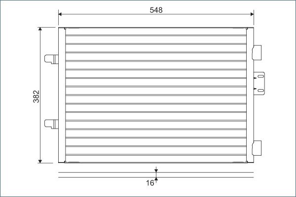 VALEO 817602 Condenser, air conditioning