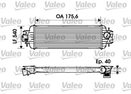 VALEO 817636 Charge Air Cooler