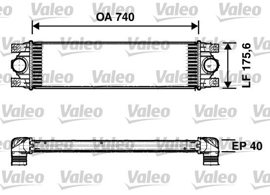 VALEO 817637 Charge Air Cooler