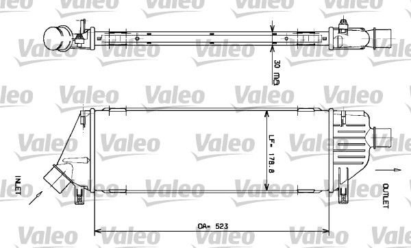 VALEO 817640 Charge Air Cooler