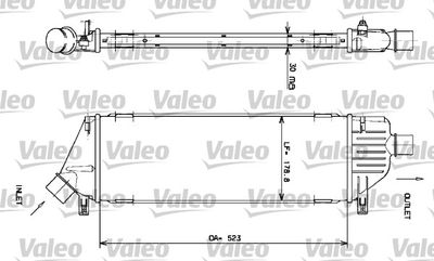 Charge Air Cooler VALEO 817640