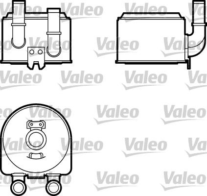 VALEO 817643 Oil Cooler, engine oil