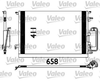 Condenser, air conditioning VALEO 817647