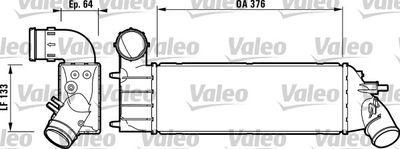 Charge Air Cooler VALEO 817650
