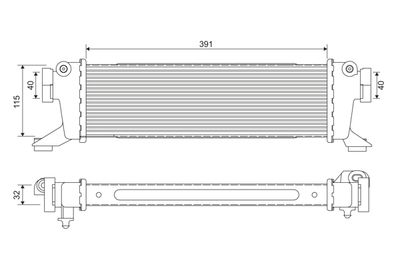 Charge Air Cooler VALEO 817759
