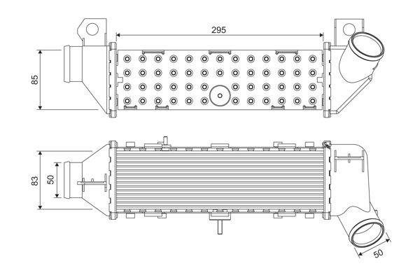 VALEO 817766 Charge Air Cooler