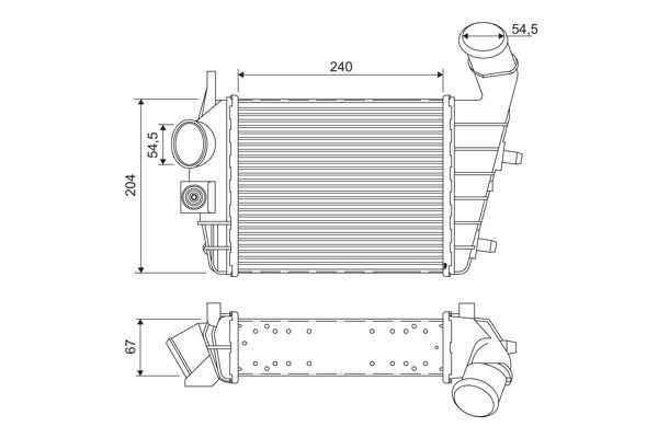 VALEO 817861 Charge Air Cooler