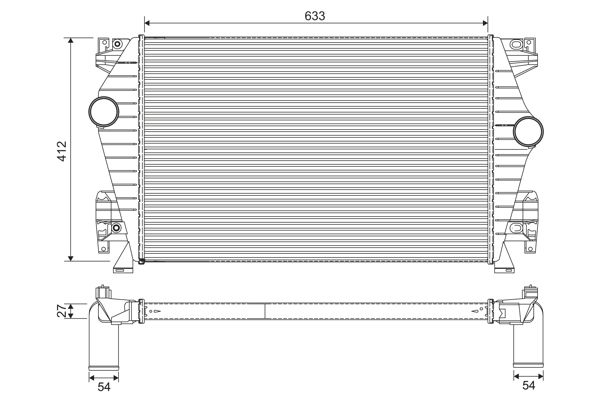 VALEO 817864 Charge Air Cooler
