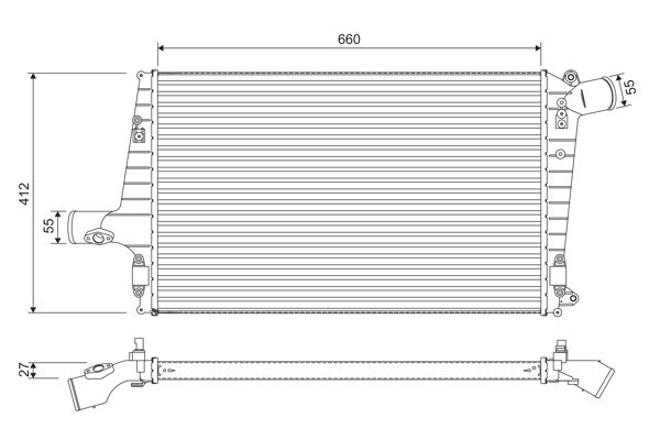 VALEO 817865 Charge Air Cooler