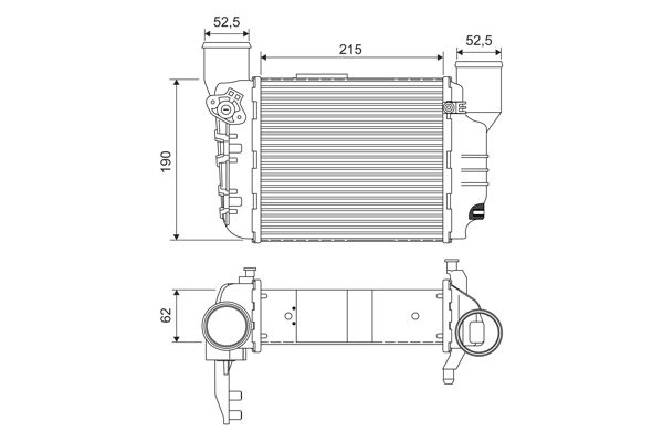 VALEO 817867 Charge Air Cooler