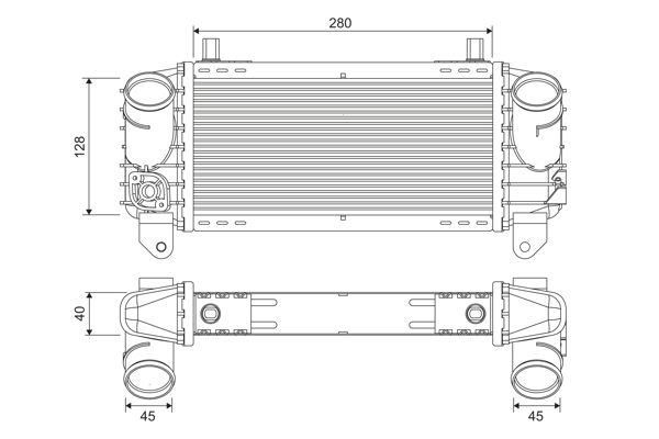 VALEO 817872 Charge Air Cooler