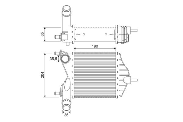 VALEO 817882 Charge Air Cooler