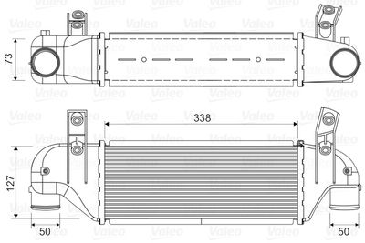 Charge Air Cooler VALEO 817888