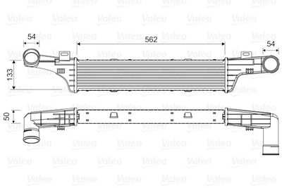 Charge Air Cooler VALEO 817905