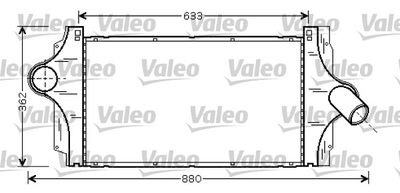 Charge Air Cooler VALEO 817925